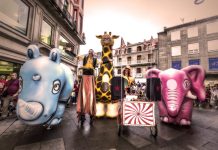 Baiona acoge el espectáculo itinerante “Gran Circo Krasnovarak”