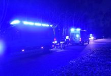 Herido un motorista de Vigo tras una salida de vía en Burgueira