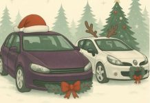 #Euvoudechil organiza una quedada navideña de coches en A Guarda