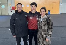 El tomiñés Sergio Silva bate el récord gallego sub14 de 1.000 metros en pista cubierta