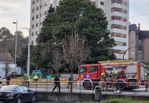 Cortada la Avenida de la Florida por un escape de gas