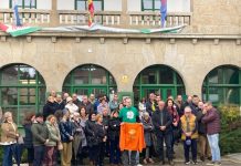 Nigrán guardó un minuto de silencio por el fallecimiento de Susi Seoane