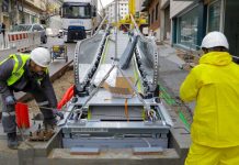 Pintor Colmeiro inicia su transformación con la instalación de las rampas mecánicas