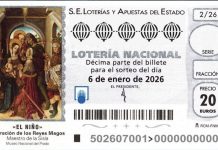Error de impresión en las participaciones de la Lotería de El Niño de la Comparsa Luces de Tomiño