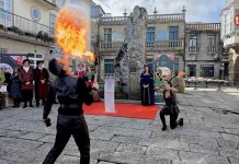 Baiona se sumerge en el Medievo con el inicio de la Arribada
