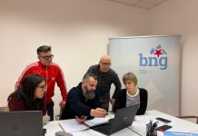 O BNG denuncia que o alcalde minte cando di que o comercio local da guarda crece