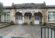 Tui exige a Educación un compromiso firme para la reforma integral del CEIP de Pazos de Reis