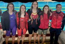 Gran actuación del equipo Júnior del Club Natación Mos en el Campeonato Gallego de Invierno