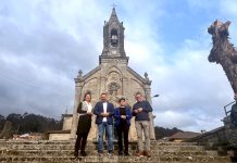 Galicia Suroeste y Gondomar impulsan la iluminación eficiente y artística de la iglesia de San Benito