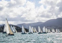 El Monte Real inaugura la temporada de vela con la Liga de Invierno Baitra J80