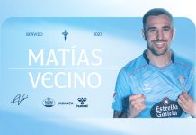El Celta refuerza la medular con la experiencia y calidad del internacional uruguayo, Matías Vecino