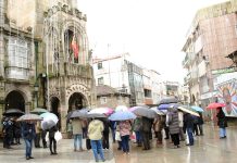 O Porriño guarda un minuto de silencio por el crimen machista de Mos