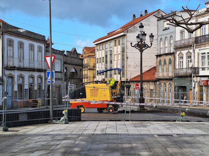 obras rúa Rosalía de Castro