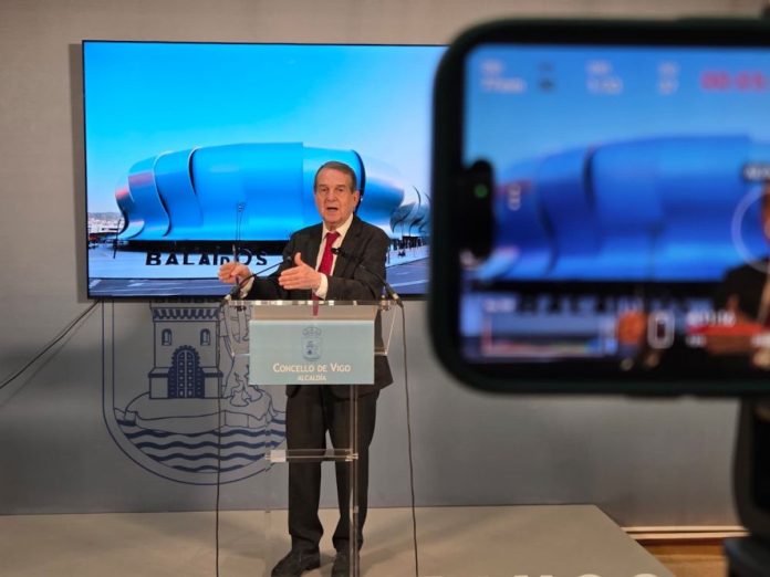 Rueda de prensa de Caballero por la inclusión de vigo como sede del mundial 2030