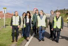 La senda peatonal de la carretera de Camposancos será una realidad este año