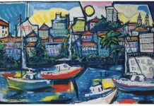 La Casa das Artes acoge la muestra «Vigo. Luz e Cor» de Barreiro