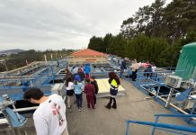 Escolares de Nigrán celebran el Día Mundial del Agua con una visita a la Etap de Priegue