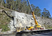 Abre al tráfico toda la Semana Santa el tramo de la AG-57 afectado por el temporal en Gondomar