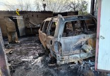 Detenido un vecino de Tomiño por provocar un incendio que calcinó una nave industrial