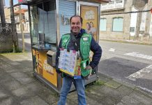 Jorge reparte en Baiona 20.000 y 175.000 euros en tres días