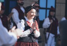 Marián Mouriño, nombrada miliciana de honor en la Reconquista de Vigo