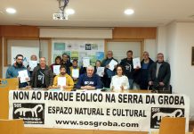 Convocan una manifestación en defensa de la Serra da Groba frente a los nuevos proyectos eólicos