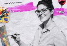 Taller de pintura con Conchi Cuadrado