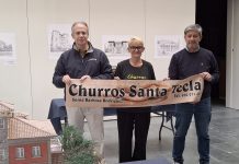 La churrería Santa Tecla se suma a la iniciativa solidaria de las Festas do Monte
