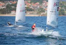 La regata O Castro British International School navegará la Ría de Vigo con los ILCA