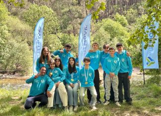 Cinco oros para el Miño-Teixugos en la Copa Galega de Promoción de Slálom