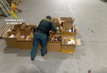 La Guardia Civil interviene en Mos más de mil perfumes por infracción de contrabando