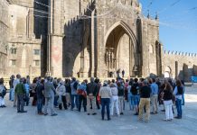 Gran acogida a la visita guiada por el patrimonio judío de Tui
