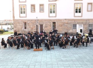 XVI Festival de Bandas de Música Vila da Guarda con agrupaciones de Galicia y Portugal