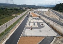 El apartadero ferroviario de la PLISAN cumple un nuevo hito con la energización de la catenaria