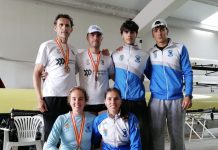El Club Remo do Miño firma una buena actuación en el Campeonato de España Absoluto