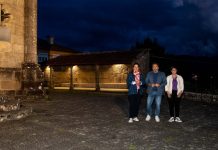 Gondomar estrena la nueva iluminación artística y eficiente de la Igrexa de San Bieito y su entorno