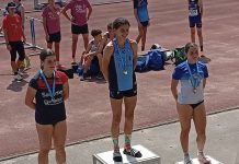 La atleta nigranesa Inés Muradás se proclama campeona gallega sub-16 en salto con pértiga
