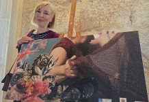 Baiona convierte «A Doca» en un icono cultural con el mayor mural de España