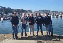 Baiona acoge una nueva edición del campeonato anual de pesca submarina