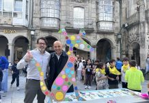 O Porriño se llena de color con la inauguración de los “Mini Can Parede” del Festival de Cans