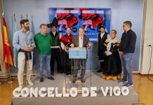 La música y el baile tradicional toman Vigo con 47 grupos en el Día da Muiñeira