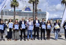Vigo impulsa el comercio local con la llegada de cruceros y el reparto de mapas turísticos