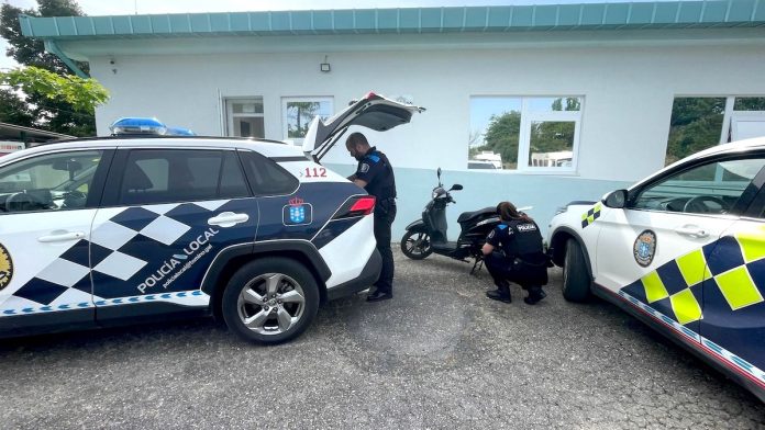 robo de un ciclomotor tomiño