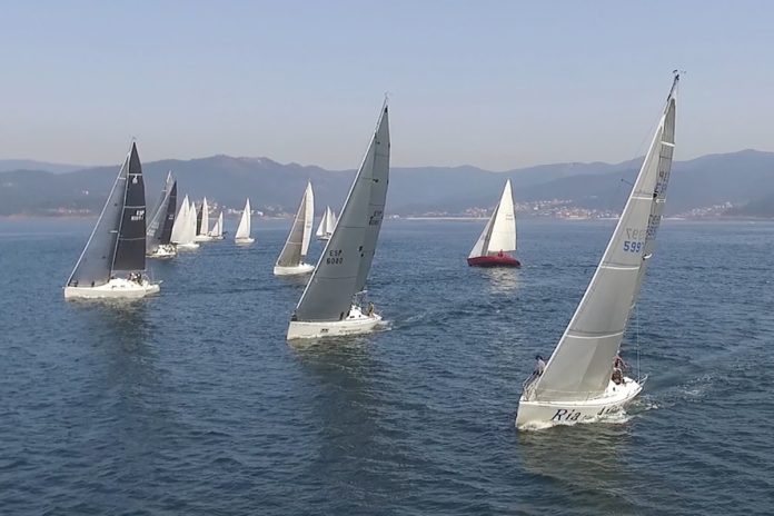 Salida regata vigo