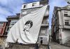 A vela do Piueiro ondea en terra para homenaxear a Begoña Caamaño no Día das Letras Galegas