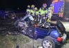 Tres heridos, uno de ellos grave, tras una colisión frontal entre dos vehículos en Tomiño