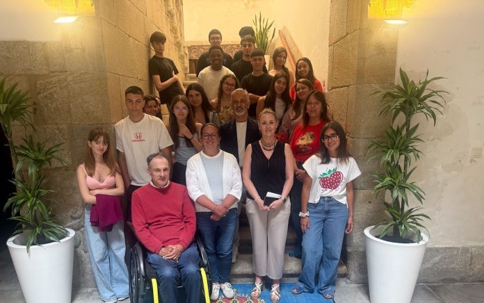 alumnos cova terreña concello baiona