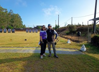 Anita Ribeiro y Genaro Bouzós destacan en el Campeonato Gallego de Aire Libre de Tiro con Arco