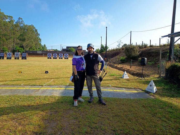 Anita Ribeiro y Genaro Bouzós