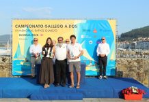 Las Rías Baixas coronan a los nuevos campeones gallegos de vela A Dos